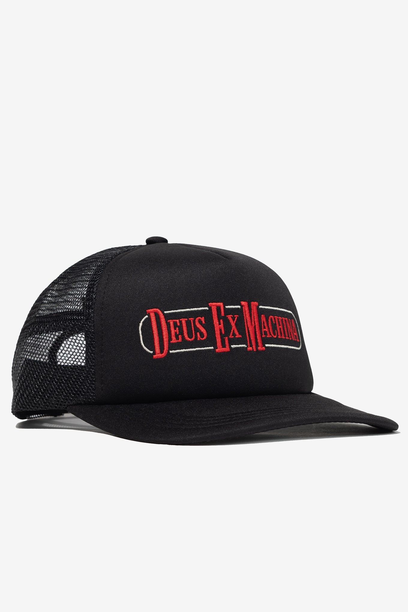 【DEUS EX MACHINA】 ANGELHEAD TRUCKER Deus Angelhead Trucker Black – MOTORWERKS