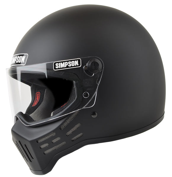 Simpson M30 Matte Black – MOTORWERKS