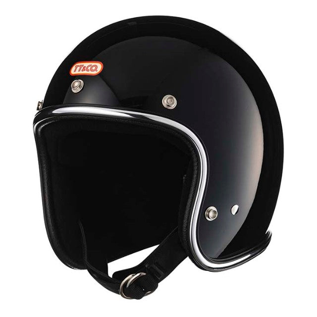 TT&CO 【SUPER MAGNUM XXL SIZE】 TT&CO. SUPER MAGNUM XXL IVORY RUBBER TRIM BLACK 3/4 OPEN